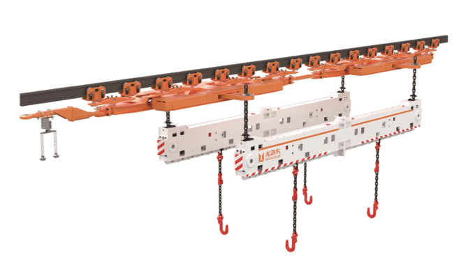 支架搬运专用薄体梁